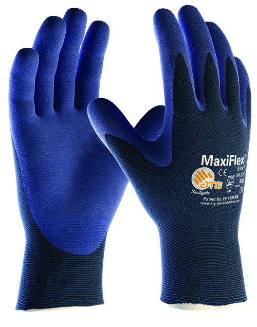 Тонкие рабочие перчатки мод.MaxiFlex Elite 34-274 -  Тонкие .